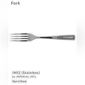 🍴Imperial Intl IMI2 Dinner Fork